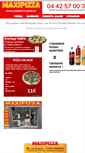 Mobile Screenshot of maxipizza.fr